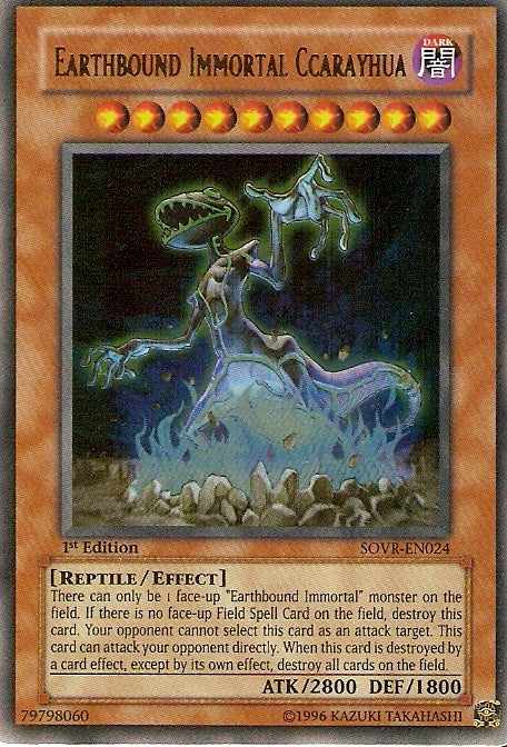 Earthbound Immortal Ccarayhua [SOVR-EN024] Ultra Rare | Clutch Gaming
