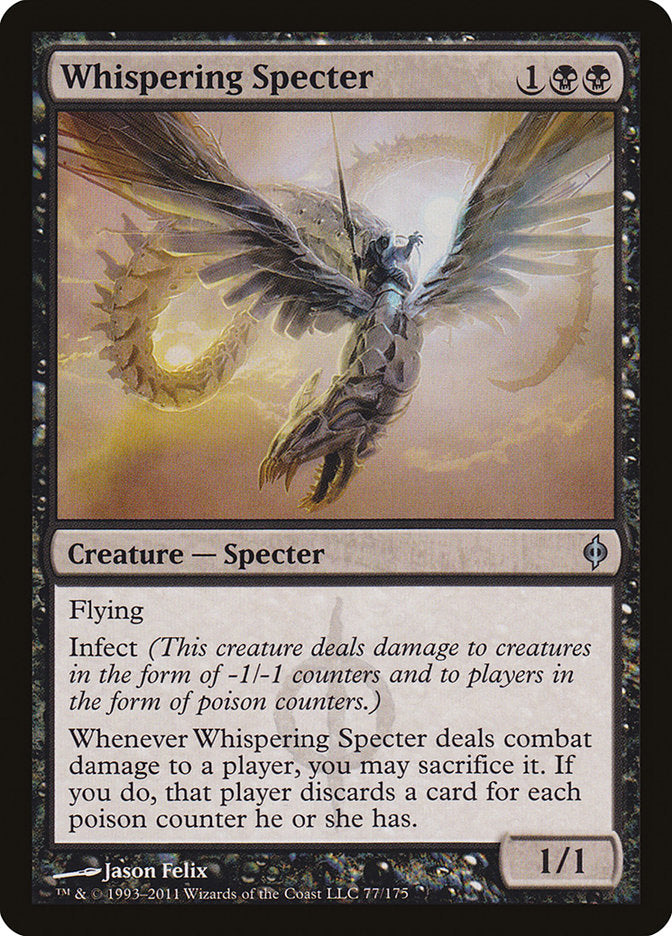 Whispering Specter [New Phyrexia] | Clutch Gaming