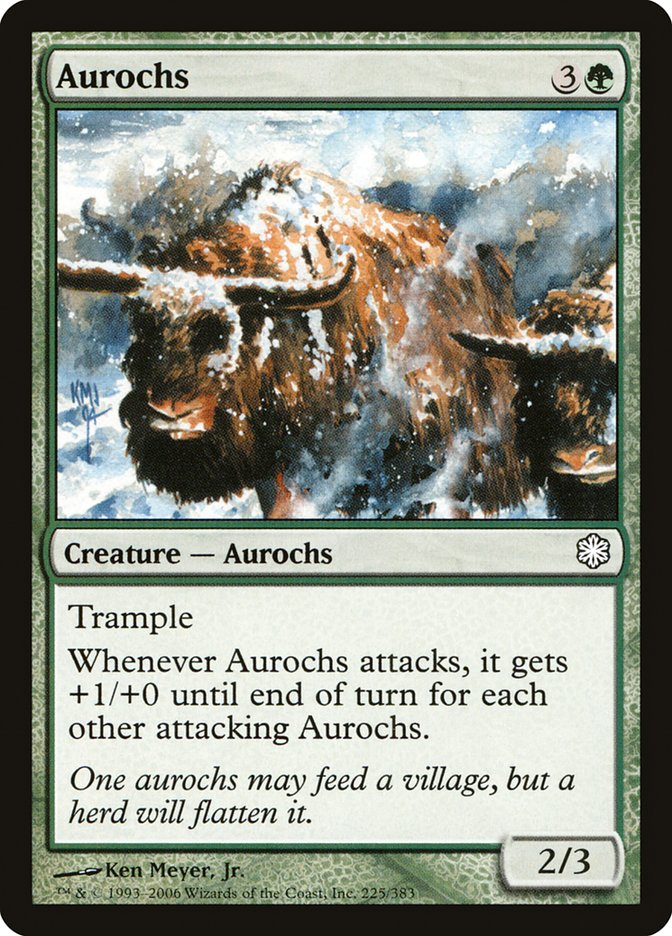 Aurochs [Coldsnap Theme Decks] | Clutch Gaming