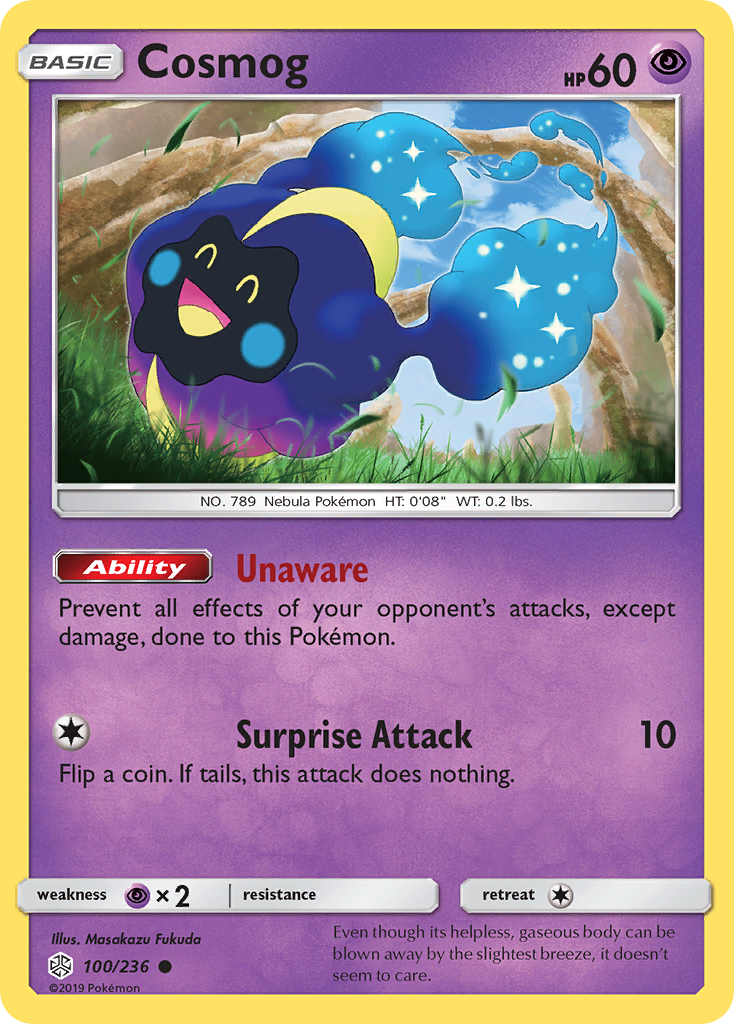 Cosmog (100/236) [Sun & Moon: Cosmic Eclipse] | Clutch Gaming