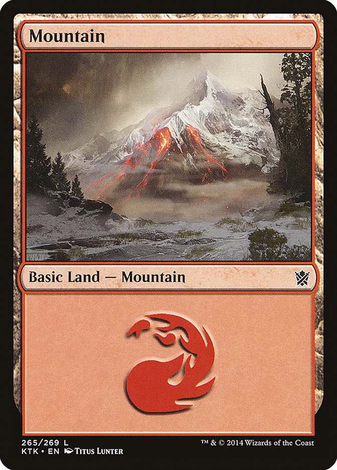 Mountain (265) [Khans of Tarkir] | Clutch Gaming