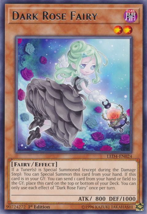 Dark Rose Fairy [LED4-EN024] Rare | Clutch Gaming