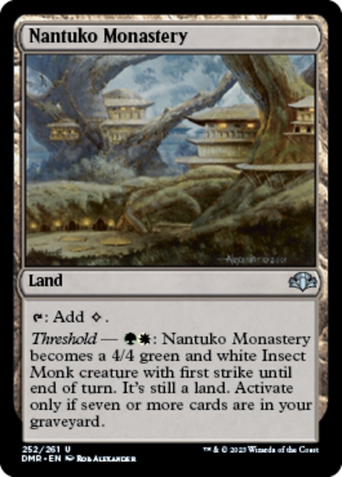 Nantuko Monastery [Dominaria Remastered] | Clutch Gaming