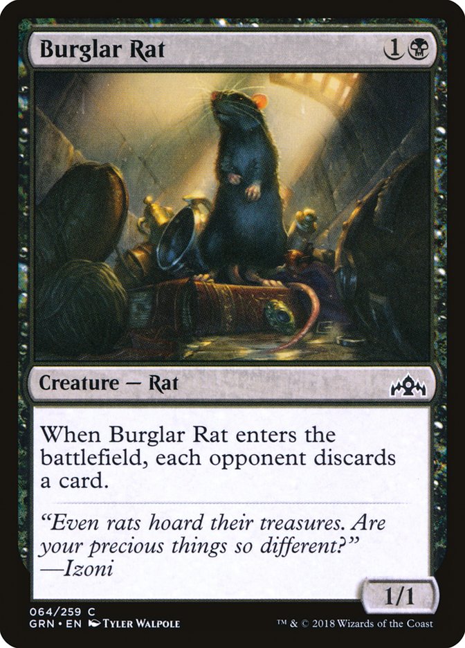 Burglar Rat [Guilds of Ravnica] | Clutch Gaming