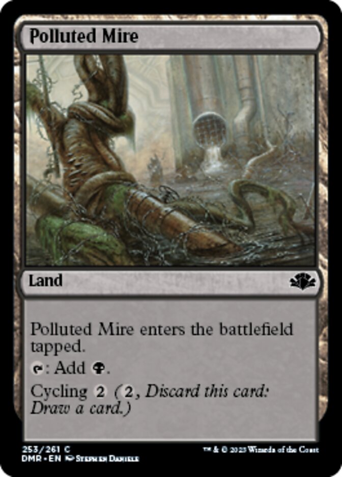 Polluted Mire [Dominaria Remastered] | Clutch Gaming