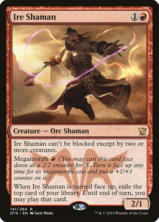 Ire Shaman [Dragons of Tarkir] | Clutch Gaming