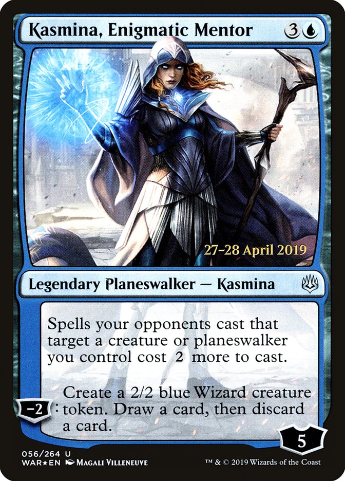 Kasmina, Enigmatic Mentor [War of the Spark Prerelease Promos] | Clutch Gaming