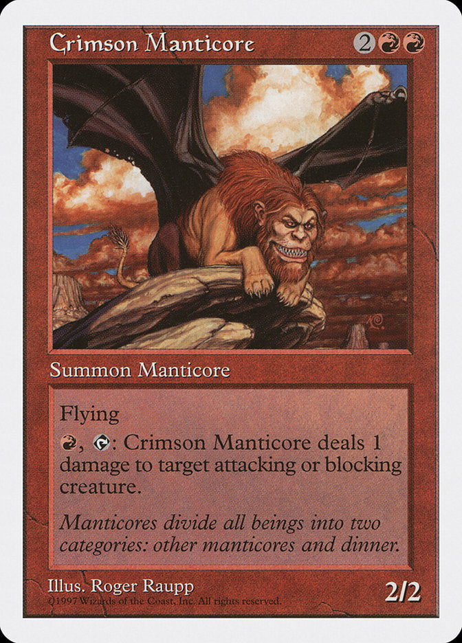 Crimson Manticore [Fifth Edition] | Clutch Gaming