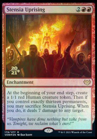 Stensia Uprising [Innistrad: Crimson Vow Prerelease Promos] | Clutch Gaming