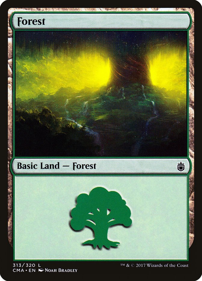 Forest (313) [Commander Anthology] | Clutch Gaming