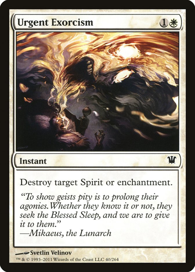 Urgent Exorcism [Innistrad] | Clutch Gaming