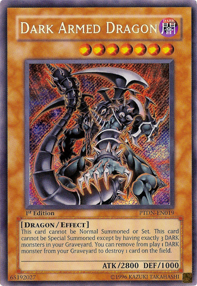 Dark Armed Dragon [PTDN-EN019] Secret Rare | Clutch Gaming