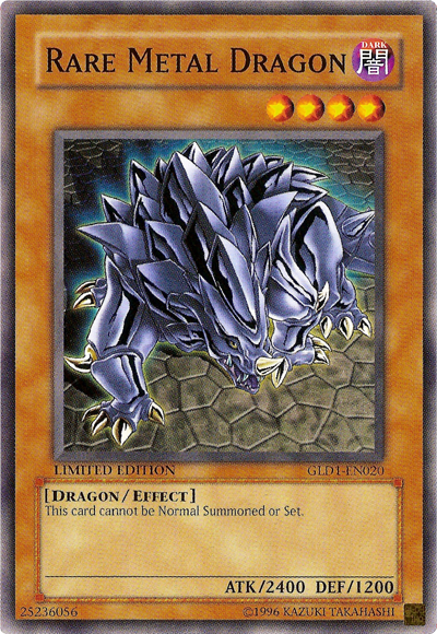 Rare Metal Dragon [GLD1-EN020] Common | Clutch Gaming