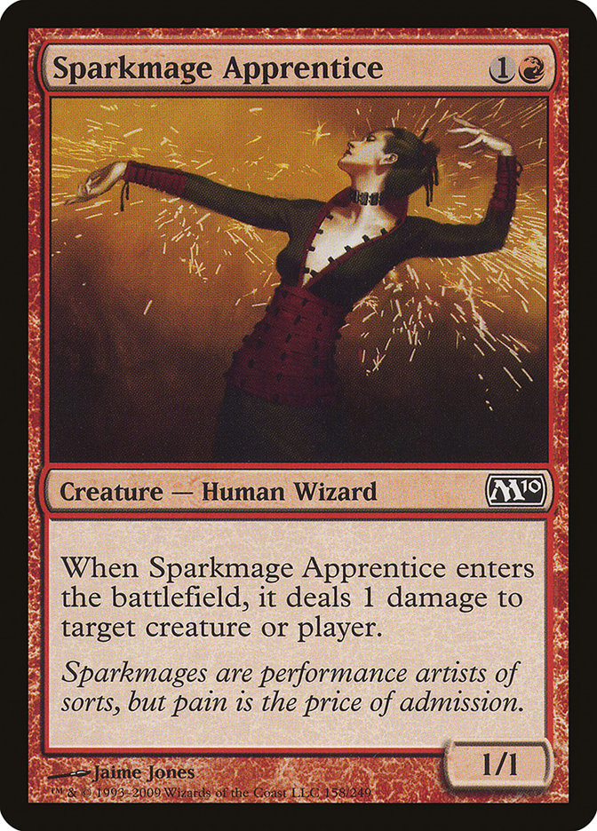 Sparkmage Apprentice [Magic 2010] | Clutch Gaming