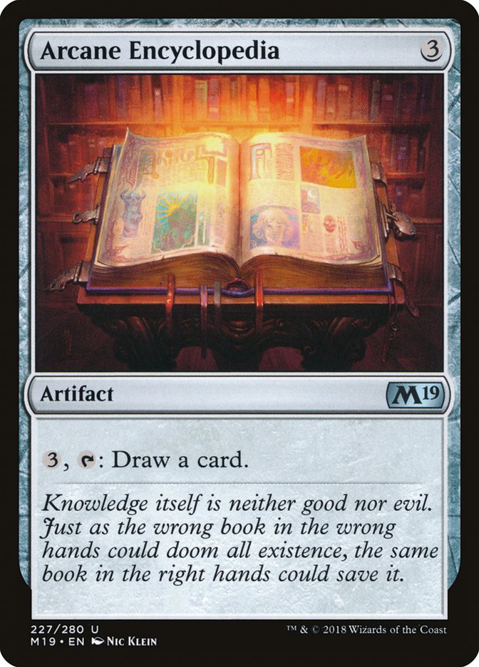 Arcane Encyclopedia [Core Set 2019] | Clutch Gaming