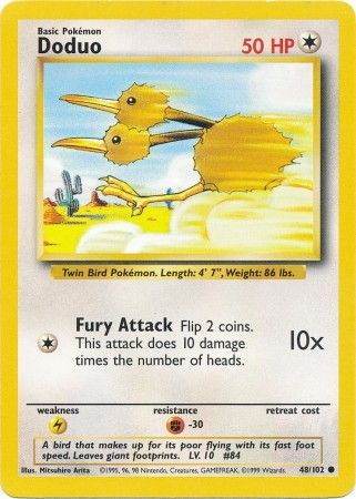 Doduo (48/102) [Base Set Unlimited] | Clutch Gaming