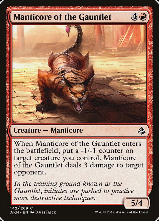 Manticore of the Gauntlet [Amonkhet] | Clutch Gaming