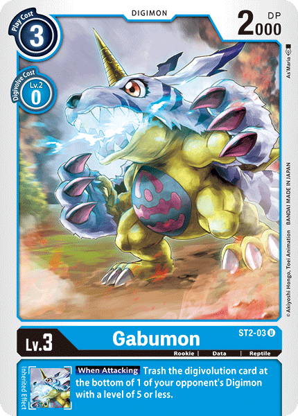 Gabumon [ST2-03] [Starter Deck: Cocytus Blue] | Clutch Gaming