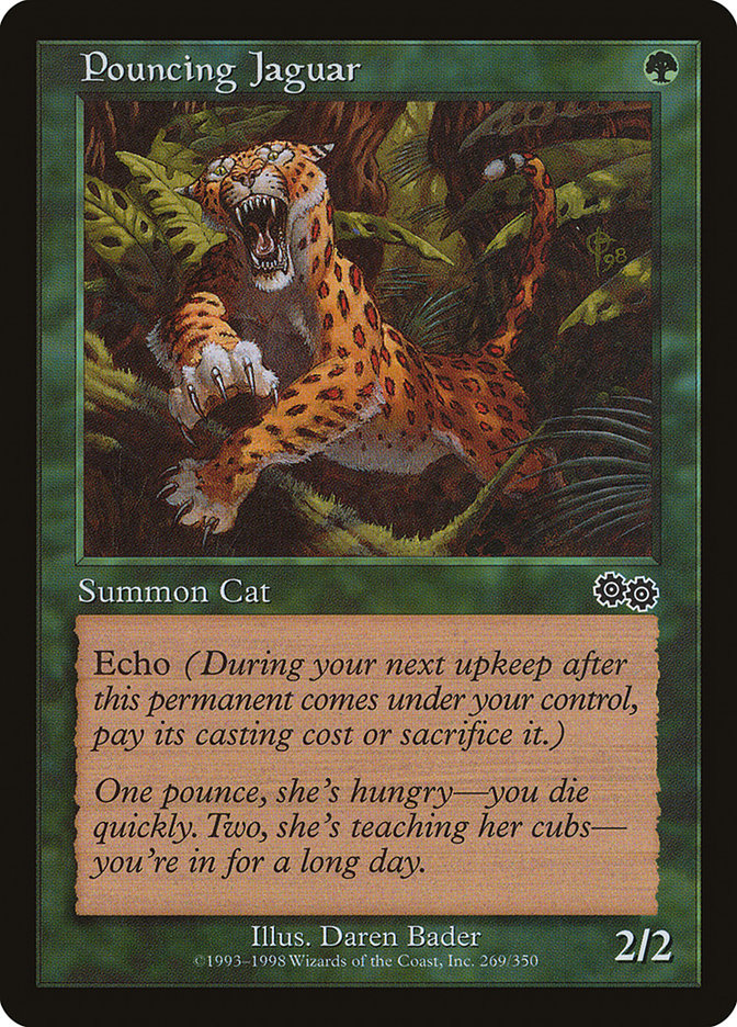 Pouncing Jaguar [Urza's Saga] | Clutch Gaming