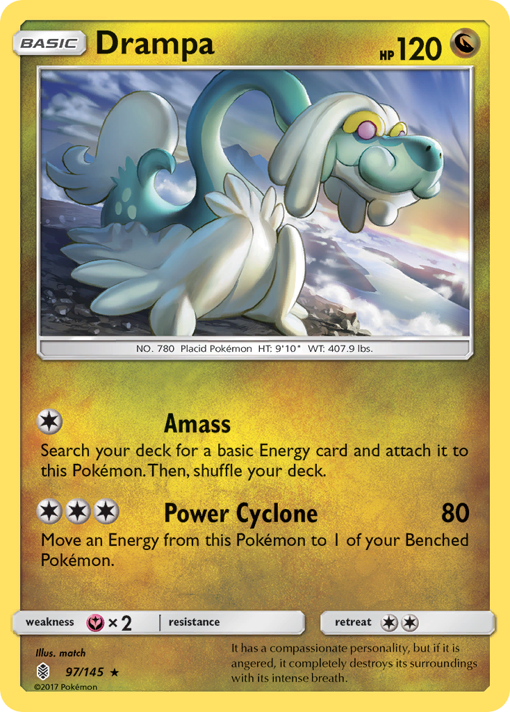 Drampa (97/145) [Sun & Moon: Guardians Rising] | Clutch Gaming