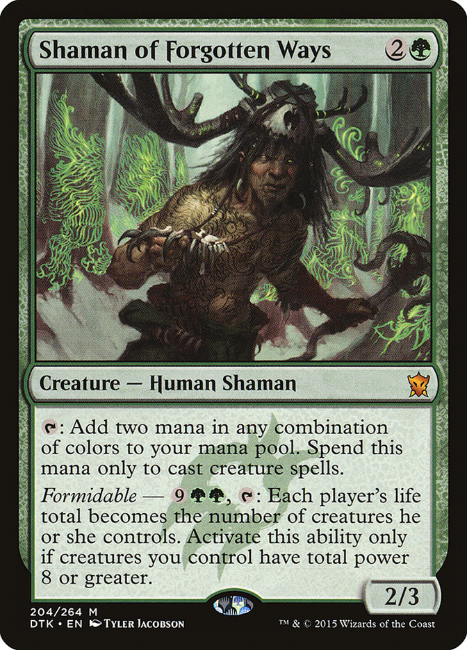 Shaman of Forgotten Ways [Dragons of Tarkir] | Clutch Gaming