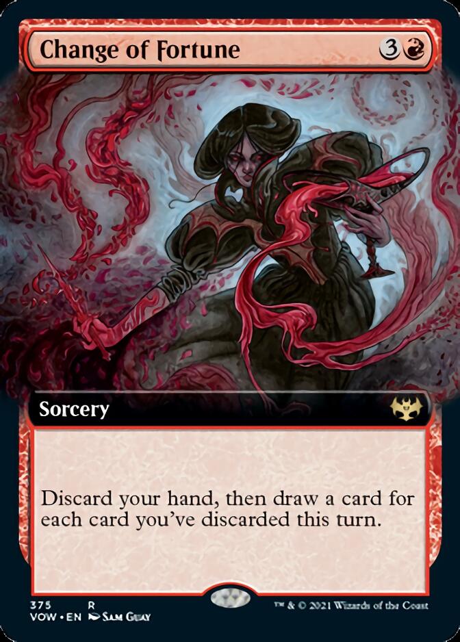 Change of Fortune (Extended Art) [Innistrad: Crimson Vow] | Clutch Gaming