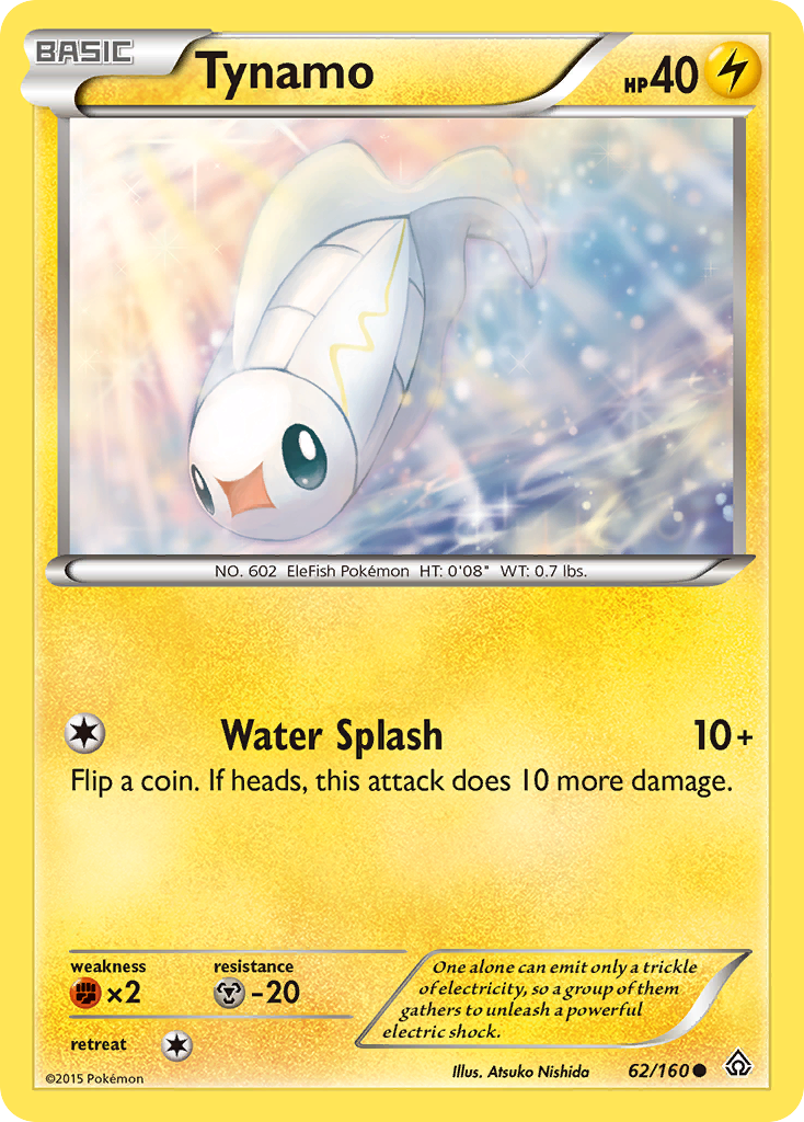 Tynamo (62/160) [XY: Primal Clash] | Clutch Gaming