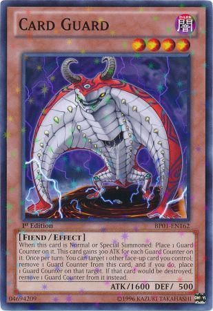 Card Guard [BP01-EN162] Starfoil Rare | Clutch Gaming