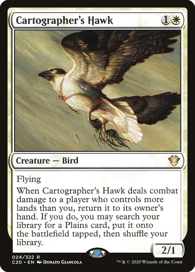 Cartographer's Hawk [Commander 2020] | Clutch Gaming