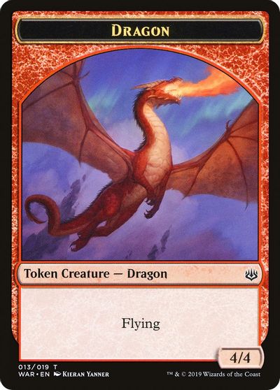 Dragon // Spirit Double-Sided Token [Challenger Decks 2020 Tokens] | Clutch Gaming