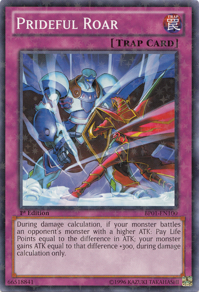 Prideful Roar [BP01-EN100] Starfoil Rare | Clutch Gaming
