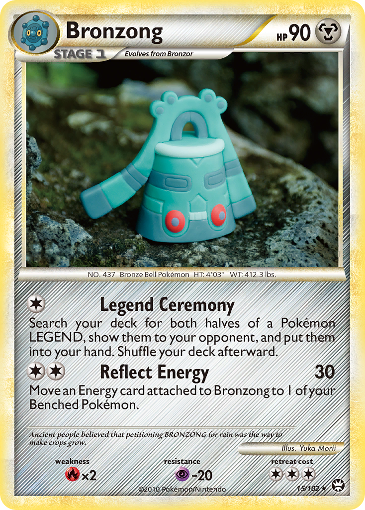 Bronzong (15/102) [HeartGold & SoulSilver: Triumphant] | Clutch Gaming