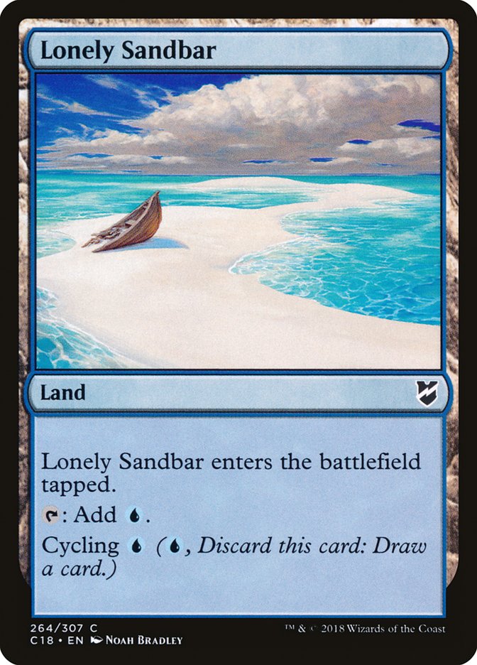 Lonely Sandbar [Commander 2018] | Clutch Gaming