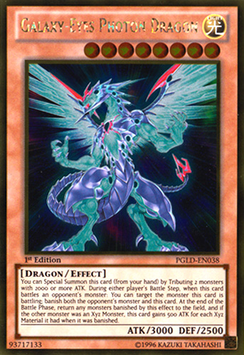 Galaxy-Eyes Photon Dragon [PGLD-EN038] Gold Rare | Clutch Gaming