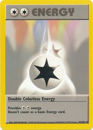 Double Colorless Energy (96/102) [Base Set Unlimited] | Clutch Gaming