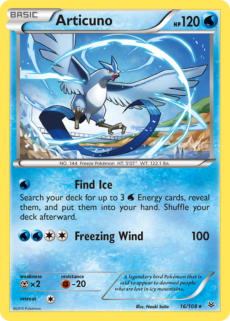 Articuno (16/108) [XY: Roaring Skies] | Clutch Gaming