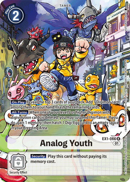 Analog Youth [EX1-066] (Alternate Art) [Classic Collection] | Clutch Gaming