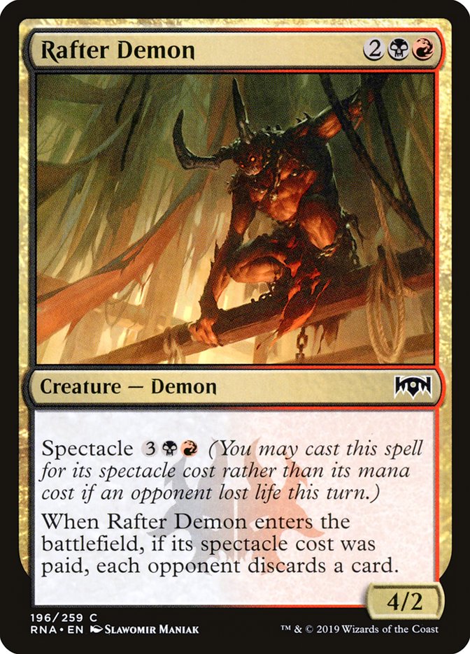 Rafter Demon [Ravnica Allegiance] | Clutch Gaming