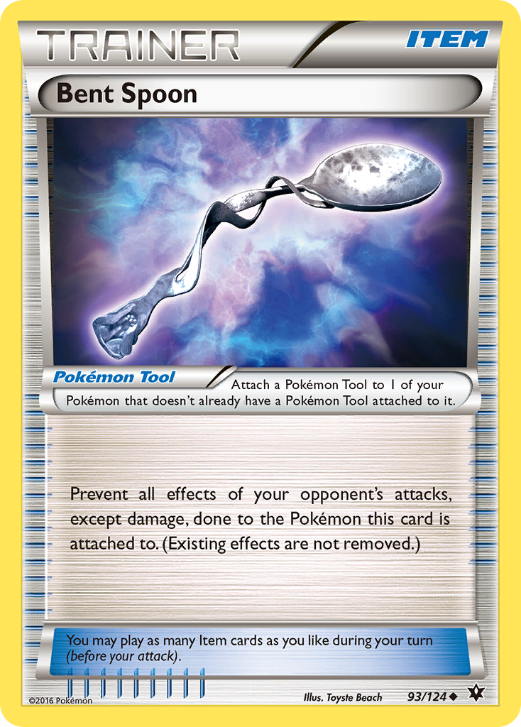 Bent Spoon (93/124) [XY: Fates Collide] | Clutch Gaming