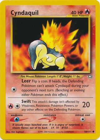 Cyndaquil (56/111) [Neo Genesis Unlimited] | Clutch Gaming