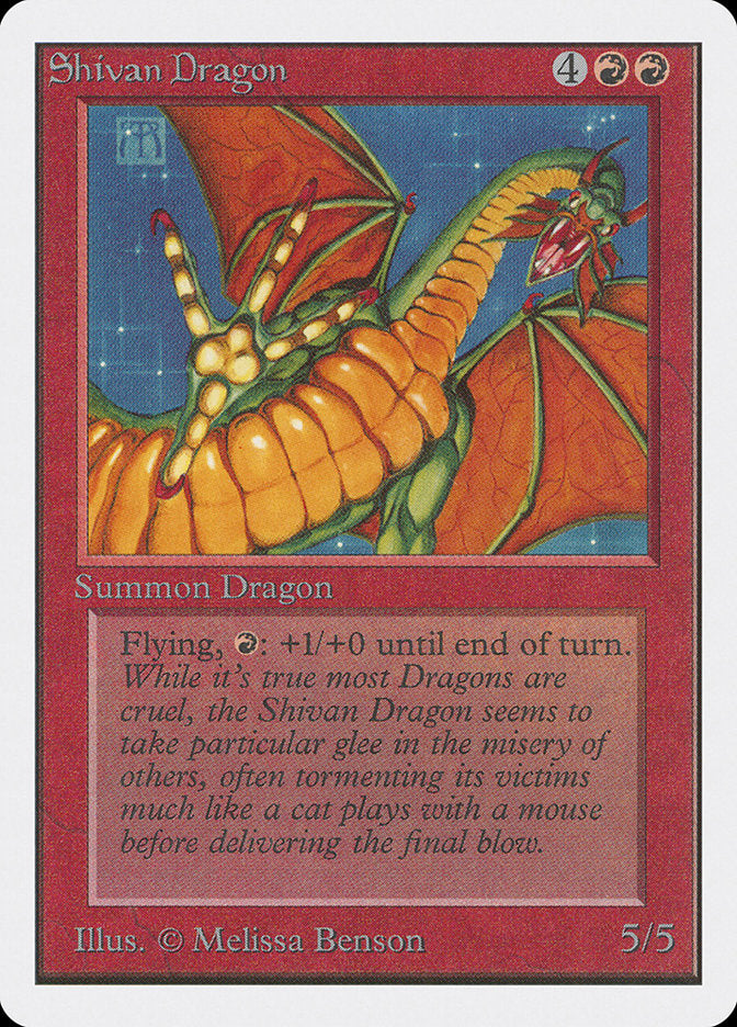 Shivan Dragon [Unlimited Edition] | Clutch Gaming