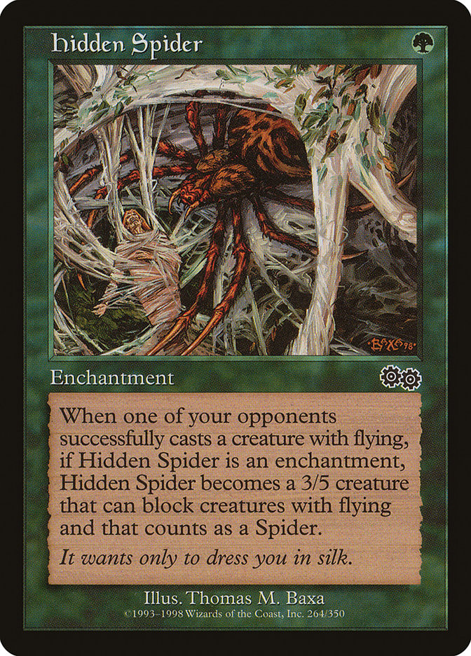 Hidden Spider [Urza's Saga] | Clutch Gaming