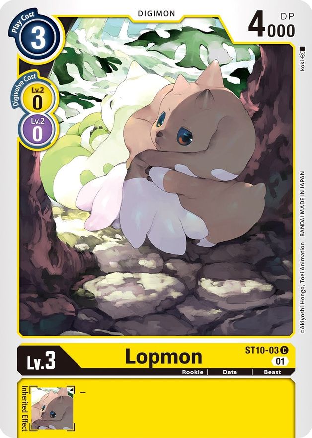 Lopmon [ST10-03] [Starter Deck: Parallel World Tactician] | Clutch Gaming