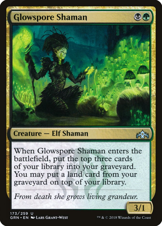 Glowspore Shaman [Guilds of Ravnica] | Clutch Gaming