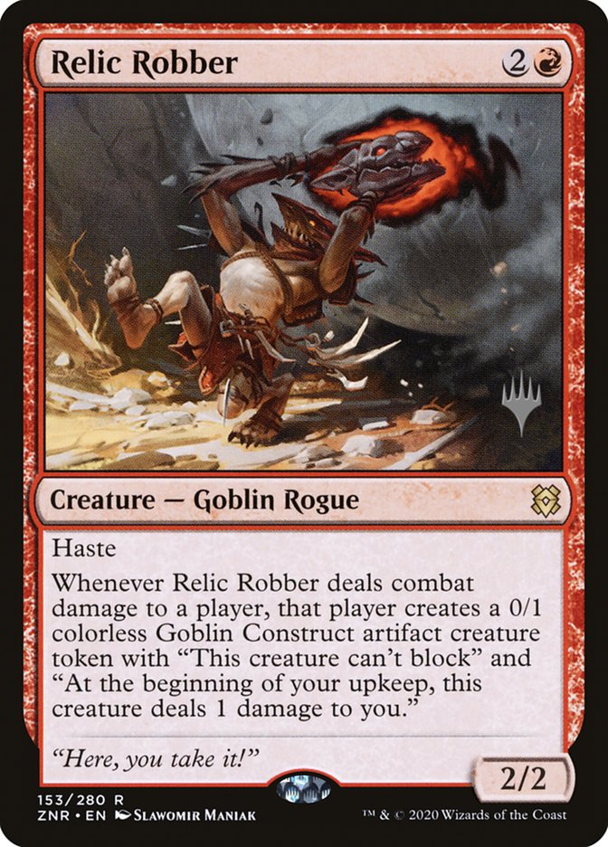 Relic Robber (Promo Pack) [Zendikar Rising Promos] | Clutch Gaming