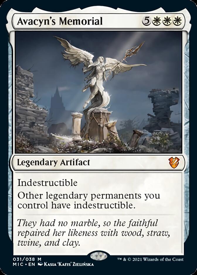 Avacyn's Memorial [Innistrad: Midnight Hunt Commander] | Clutch Gaming