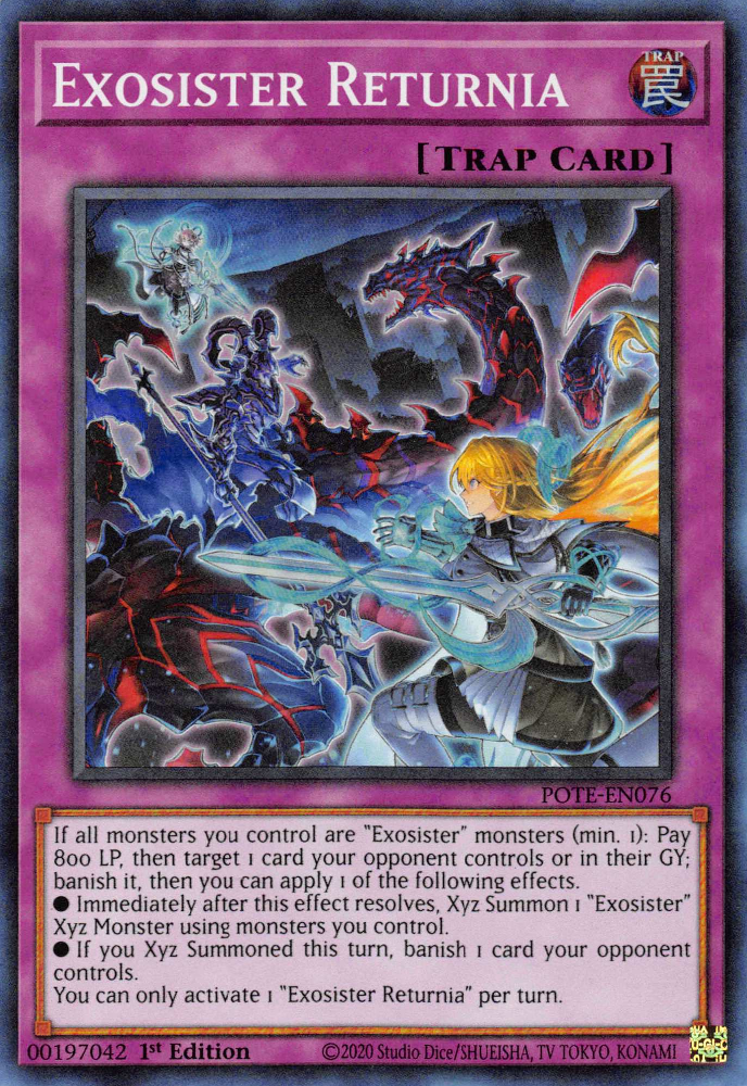 Exosister Returnia [POTE-EN076] Super Rare | Clutch Gaming