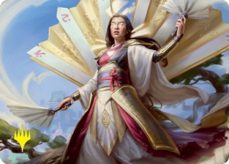 Imperial Subduer Art Card (Gold-Stamped Signature) [Kamigawa: Neon Dynasty Art Series] | Clutch Gaming