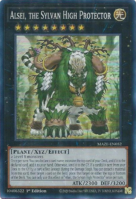 Alsei, the Sylvan High Protector [MAZE-EN052] Super Rare | Clutch Gaming