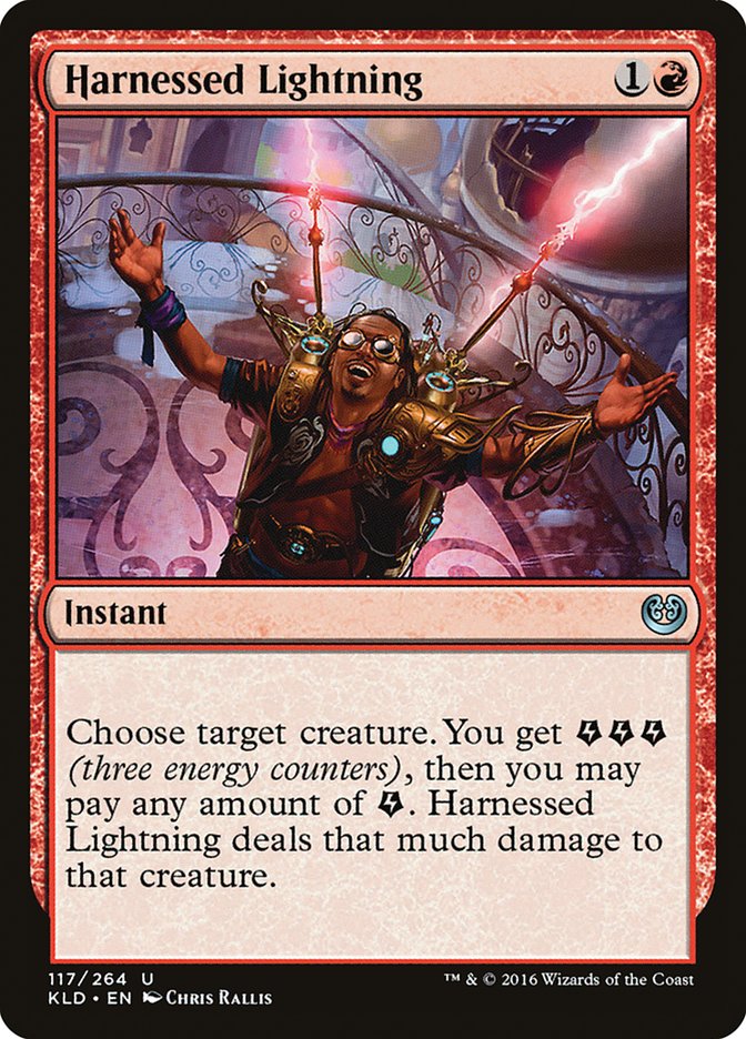 Harnessed Lightning [Kaladesh] | Clutch Gaming